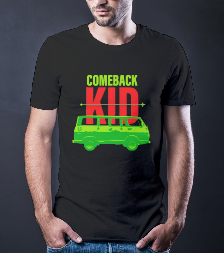 Louden Swain Comeback Kid Green Van Arrow T-Shirt