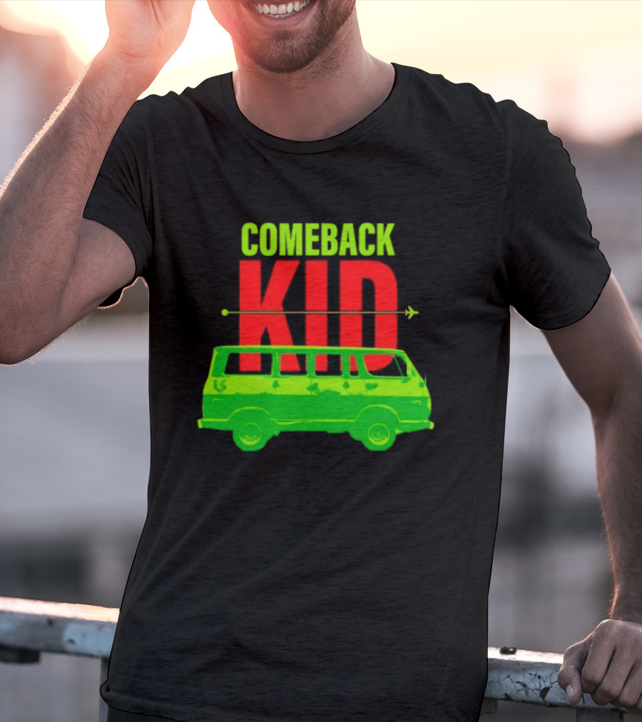 Louden Swain Comeback Kid Green Van Arrow T-Shirt