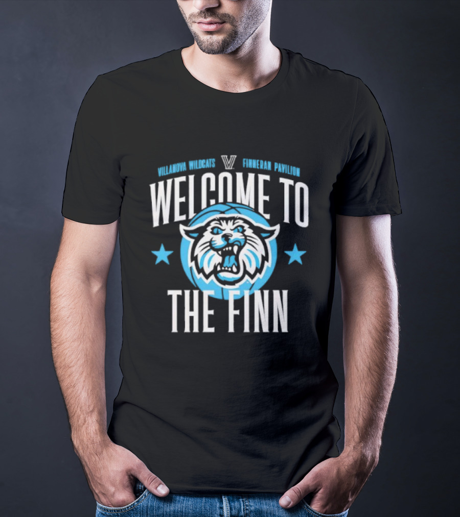 Villanova Wildcats Welcome To Finneran Pavilion The Finn T-Shirt
