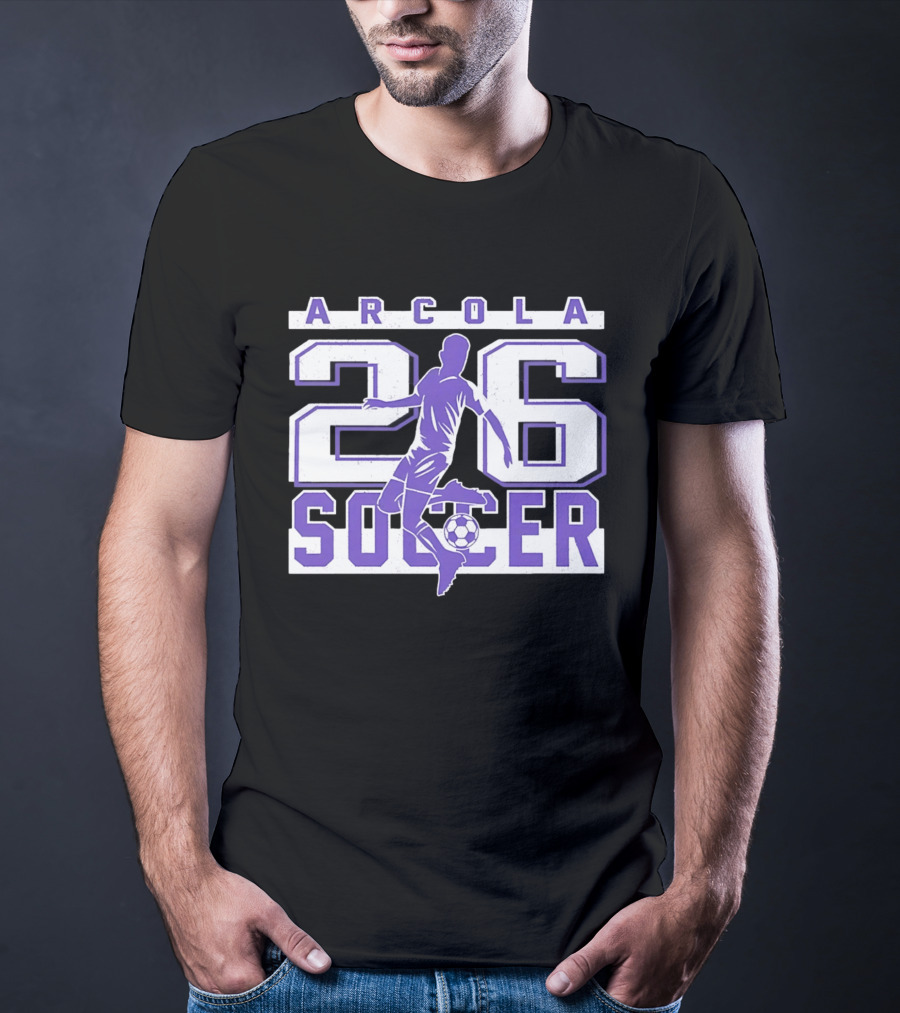 Arcola 26 Soccer Purple Riders 2026 T-Shirt