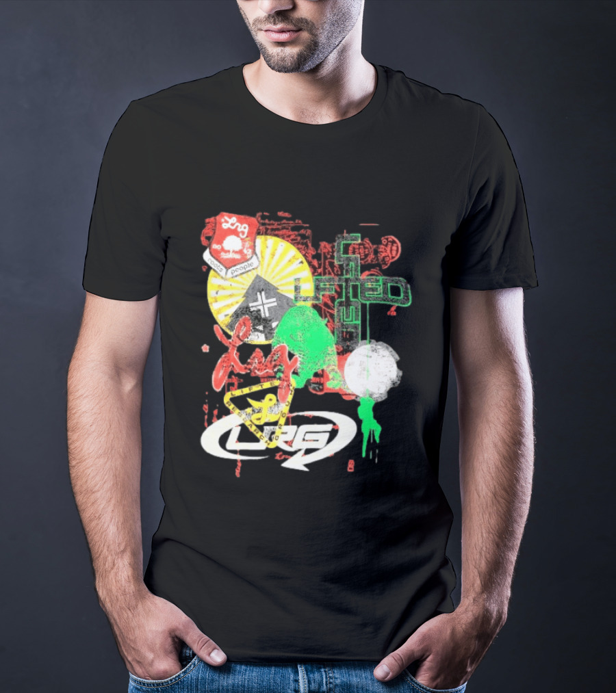 Lifted Research Group LRG Mashup Rockin People LRG Tag Nature T-Shirt