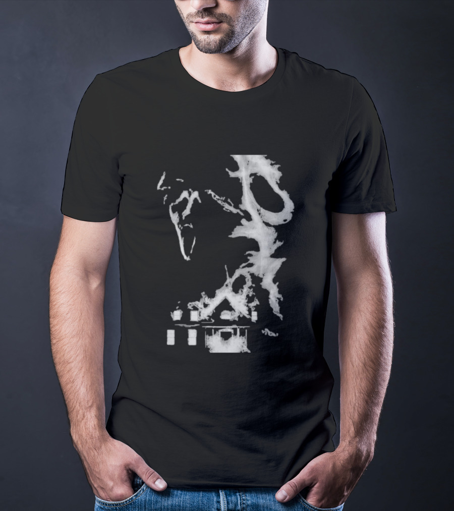 30th Anniversary Scream Kill Tour Texas Chainsaw Massacre Map T-Shirt