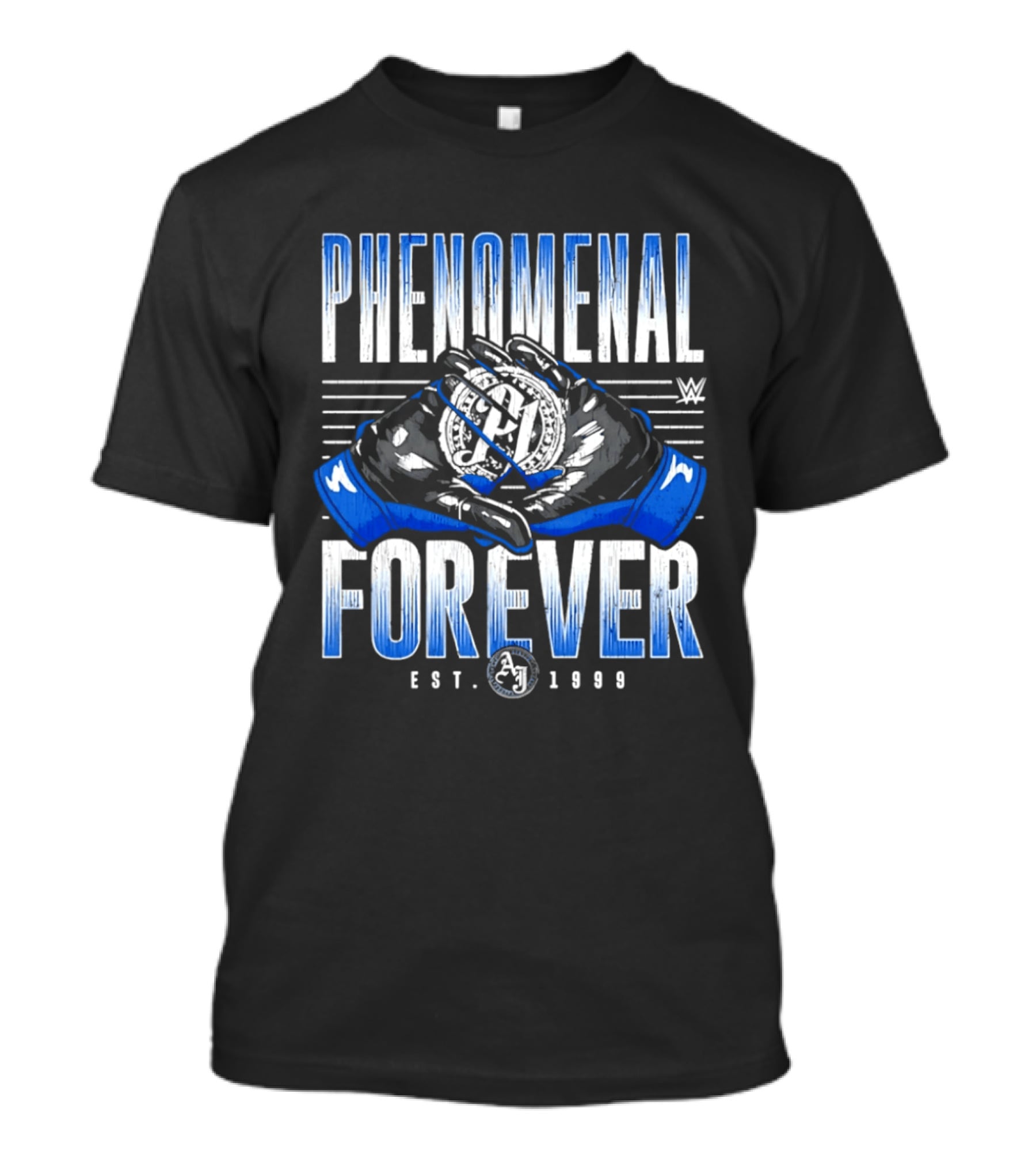 Phenomenal Forever WWE A.J. Styles Gloves Est. 1978 T-Shirt