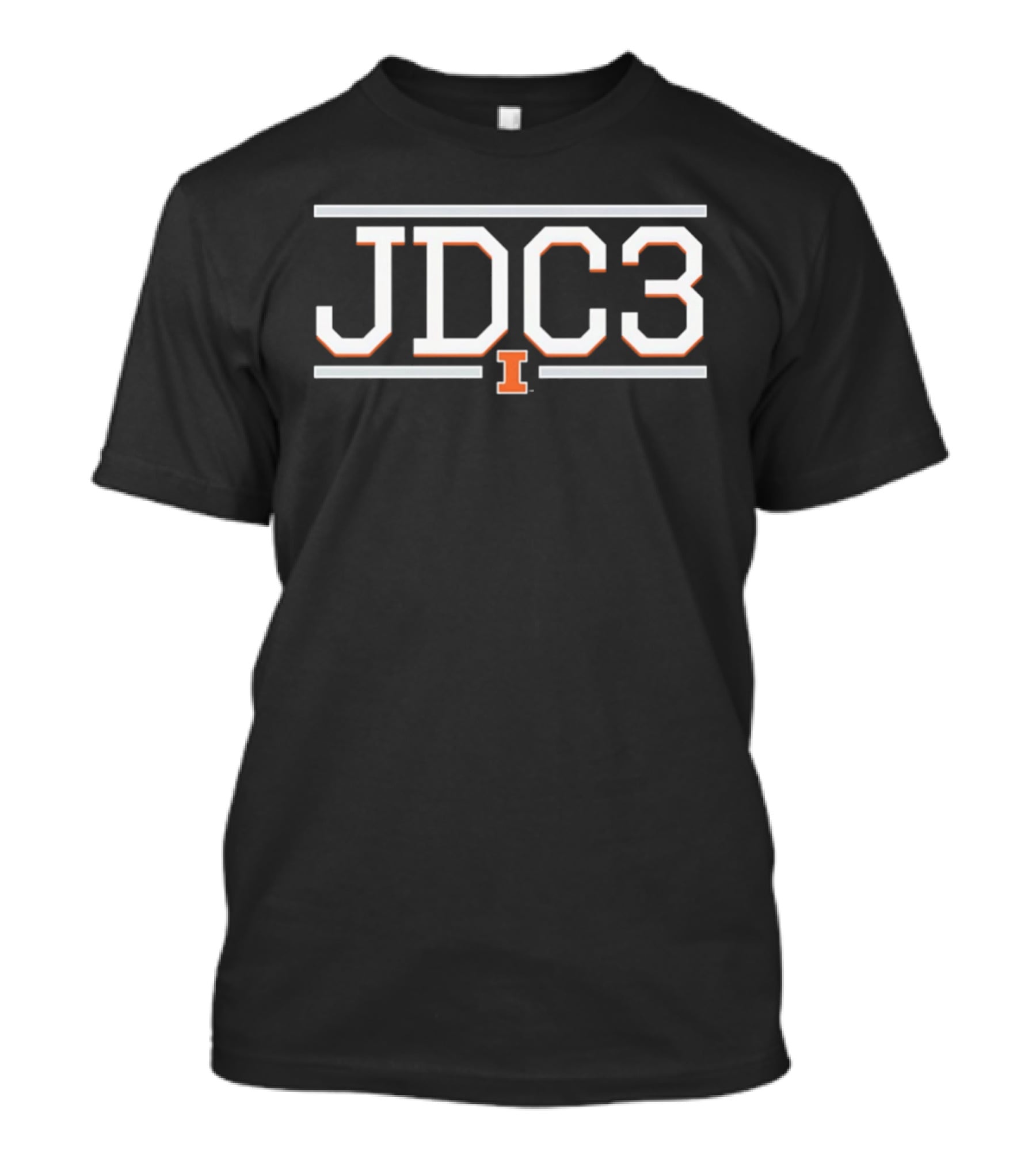 Illinois Fighting Illini JDC3 Jake Davis Corner 3 T-Shirt