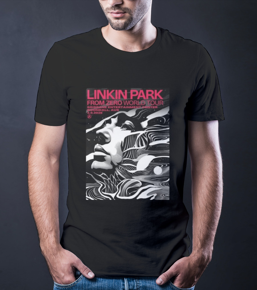 Linkin Park From Zero World Tour Brisbane Entertainment Center Boondall Australia March 3 2026 T-Shirt