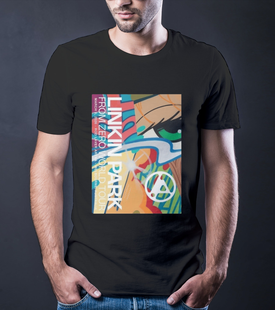 Linkin Park From Zero World Tour Rod Laver Arena Melbourne Australia March 8 2026 T-Shirt