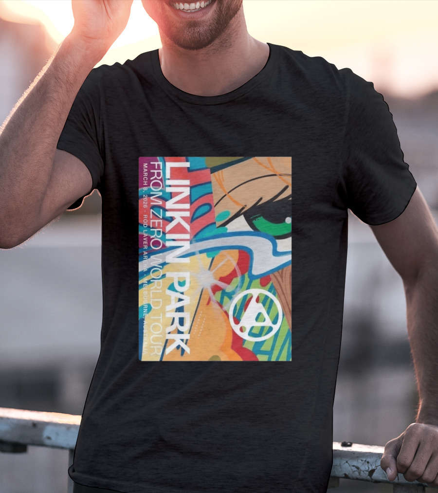 Linkin Park From Zero World Tour Rod Laver Arena Melbourne Australia March 8 2026 T-Shirt