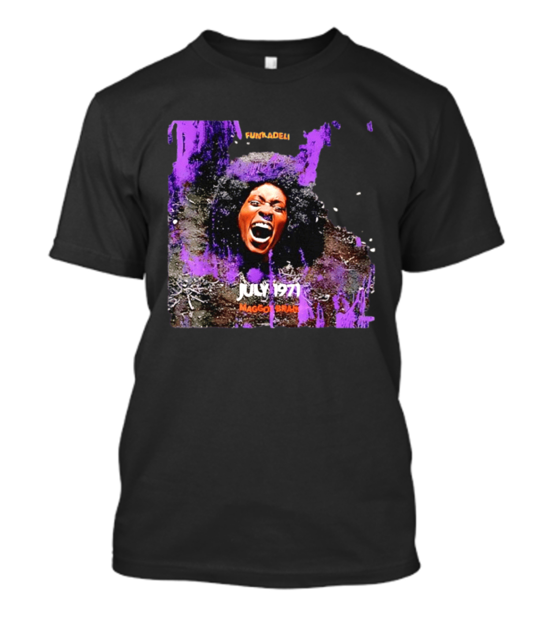 July 1971 Funkadelic Maggot Brain Album Cover T-Shirt