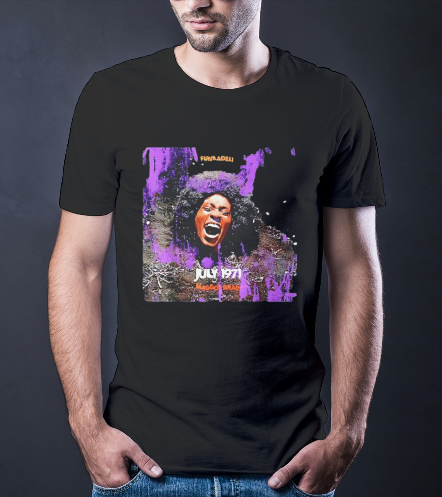 July 1971 Funkadelic Maggot Brain Album Cover T-Shirt