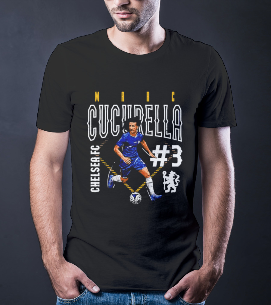 Marc Cucurella Chelsea FC #3 Player T-Shirt