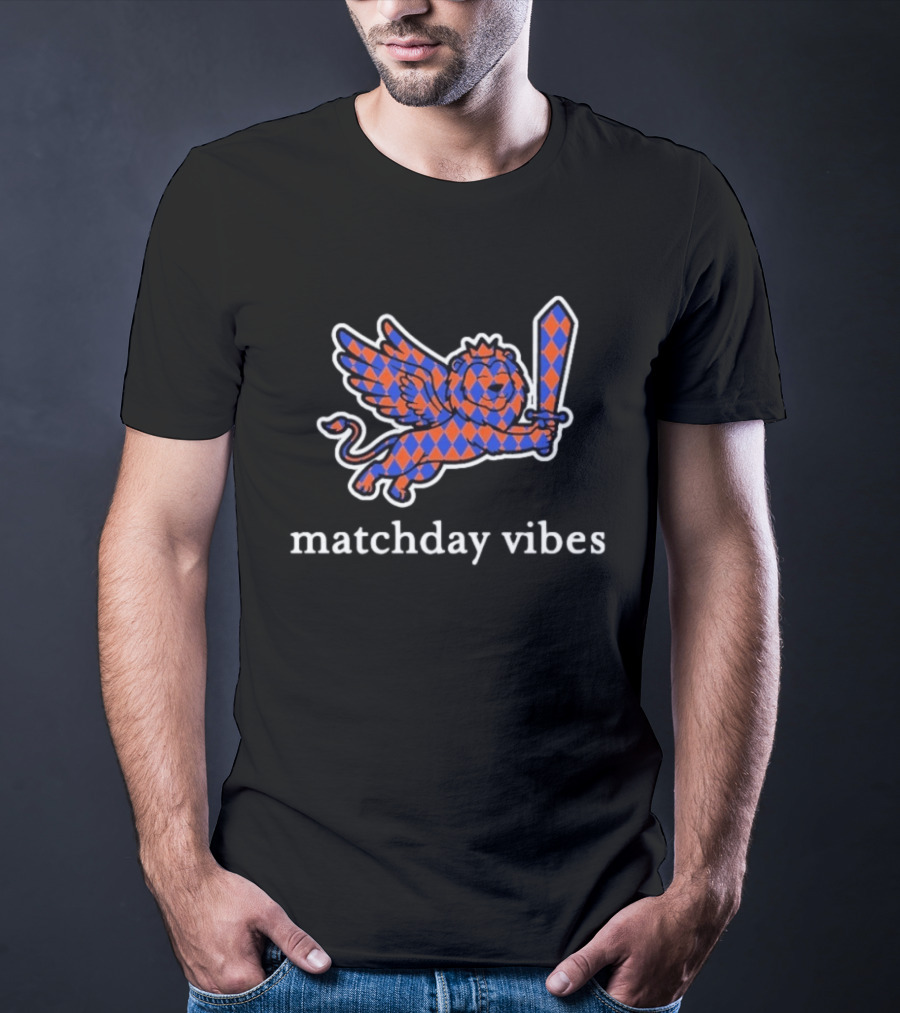 Winged Lion With Sword Matchday Vibes T-Shirt