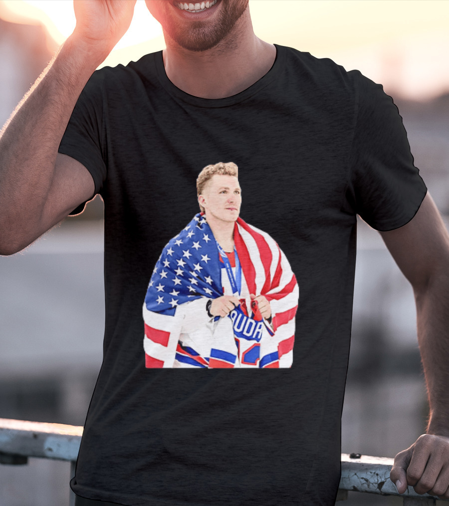 Matthew Tkachuk Team USA 2026 Milano Cortina Winter Olympics Golden Goal T-Shirt