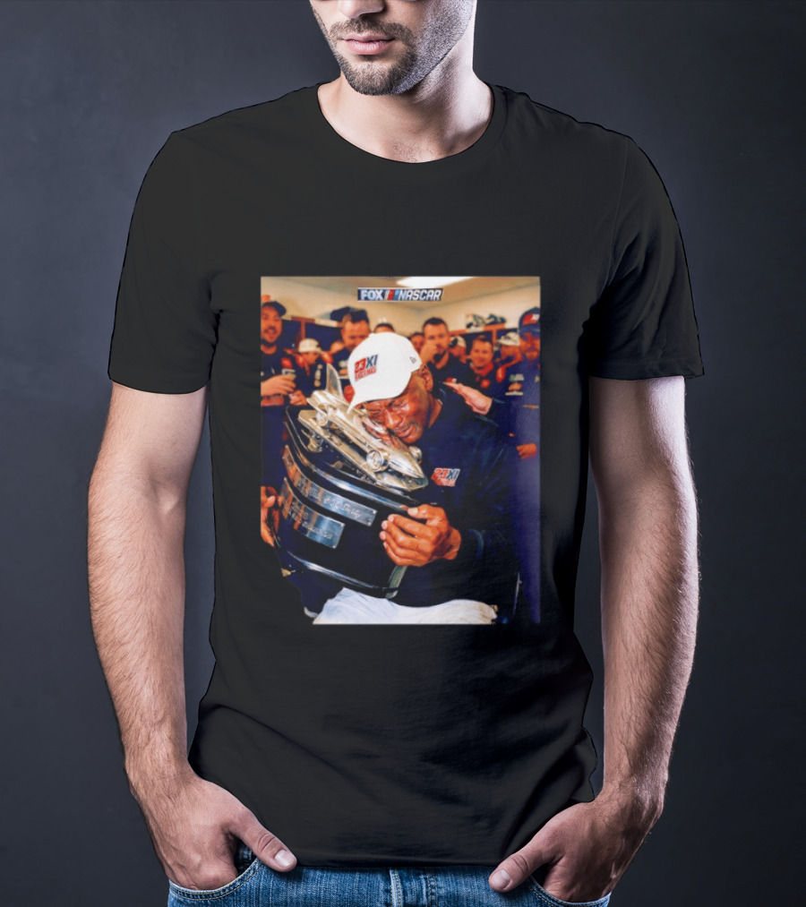 FOX NASCAR Michael Jordan 23XI Racing Daytona 500 Victory Celebration T-Shirt