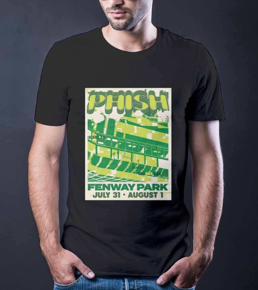 Phish Fenway Park Boston July 31 August 1 Event 2026 T-Shirt