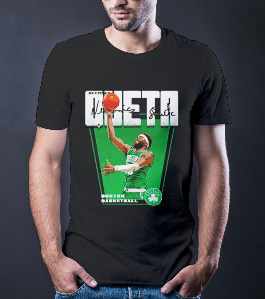 Neemias Queta Boston Celtics Basketball Celtics T-Shirt