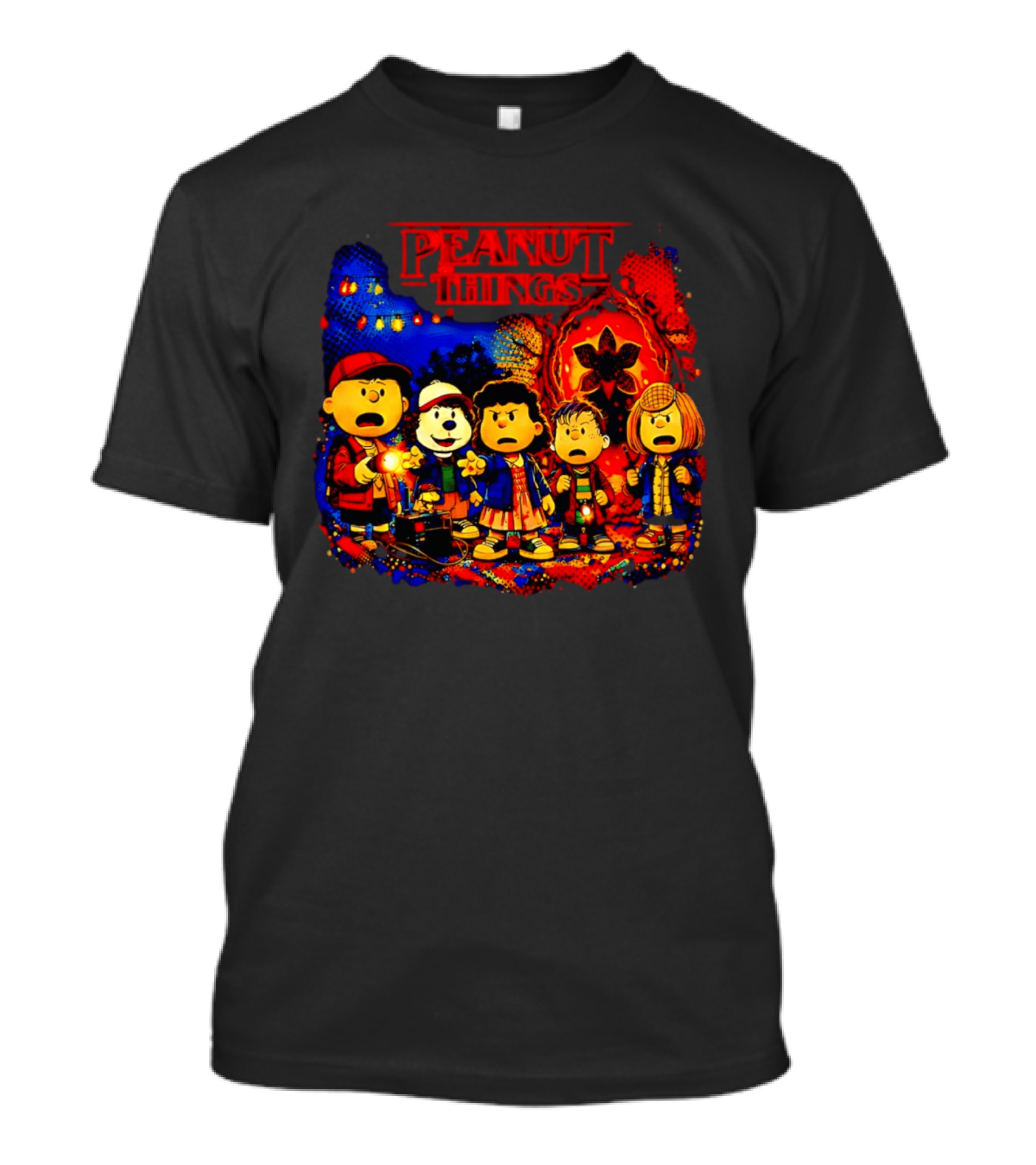 Peanut Things Parody Mashup Mystery Adventures T-Shirt