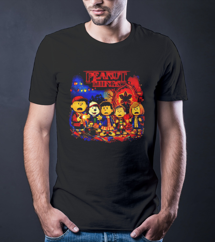 Peanut Things Parody Mashup Mystery Adventures T-Shirt