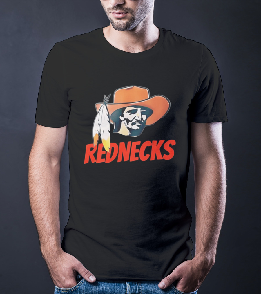 Rednecks Cowboy Hat Feather T-Shirt