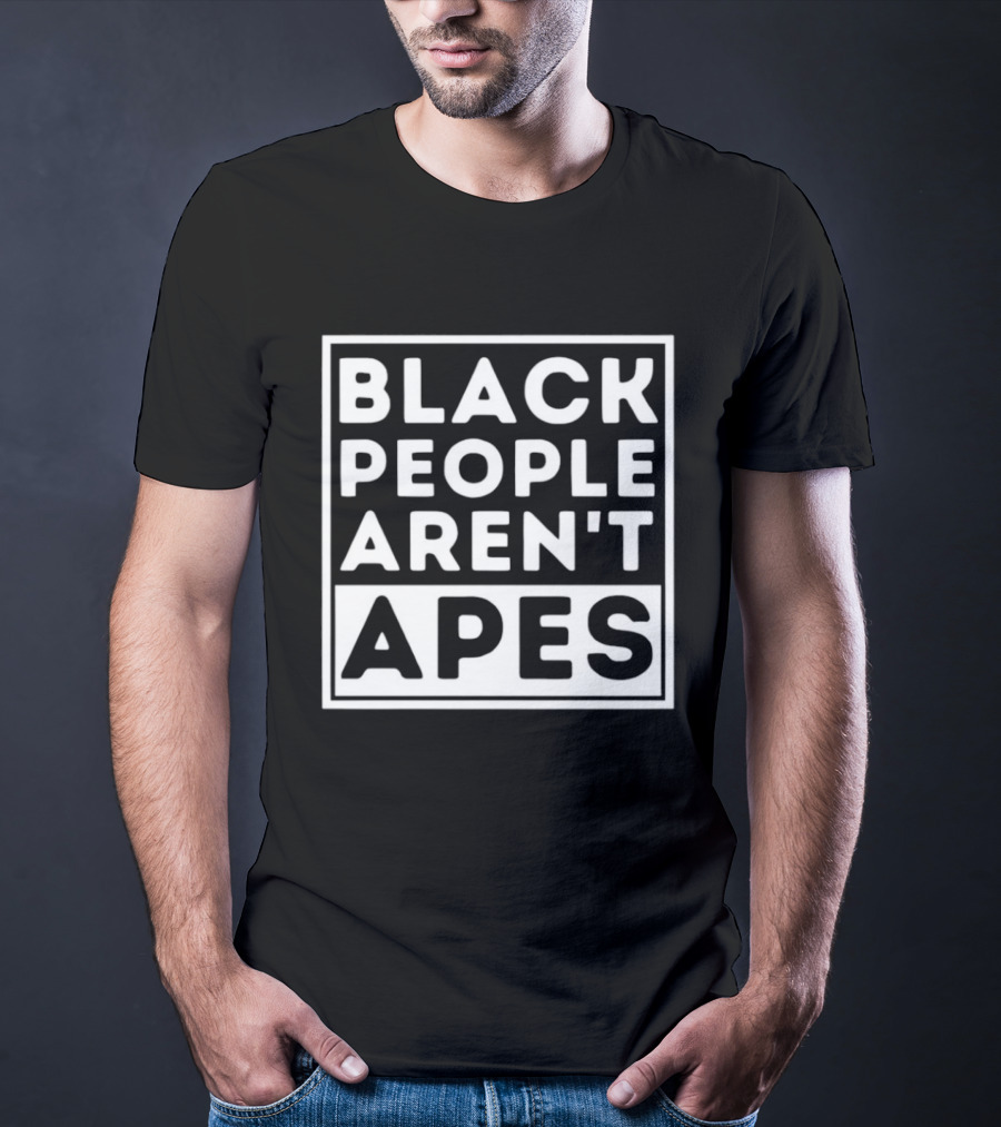 Rep Al Green Black People Aren't Apes Awareness Message T-Shirt