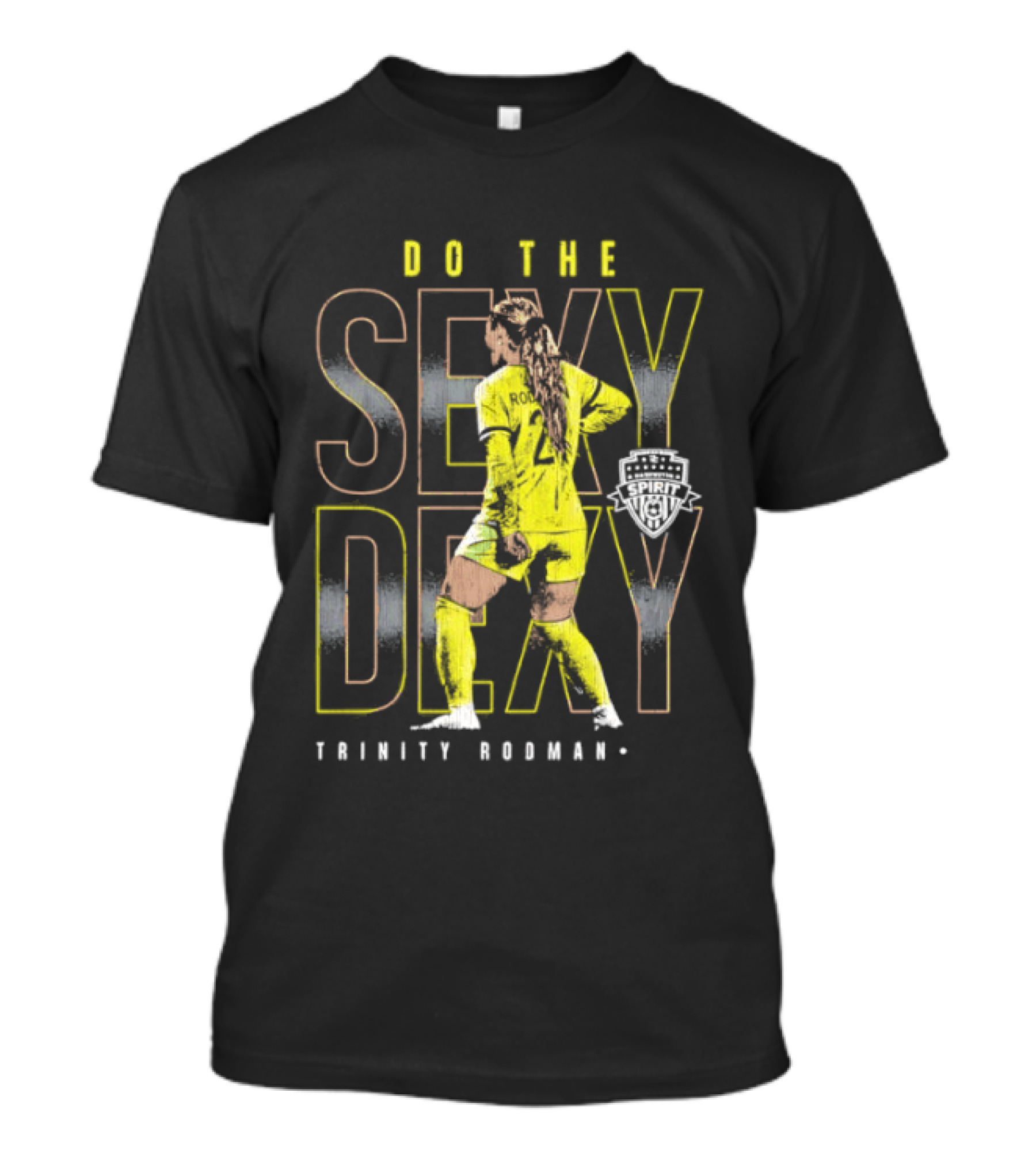 Trinity Rodman Washington Spirit Do The Sexy Dexy Soccer Player Action T-Shirt