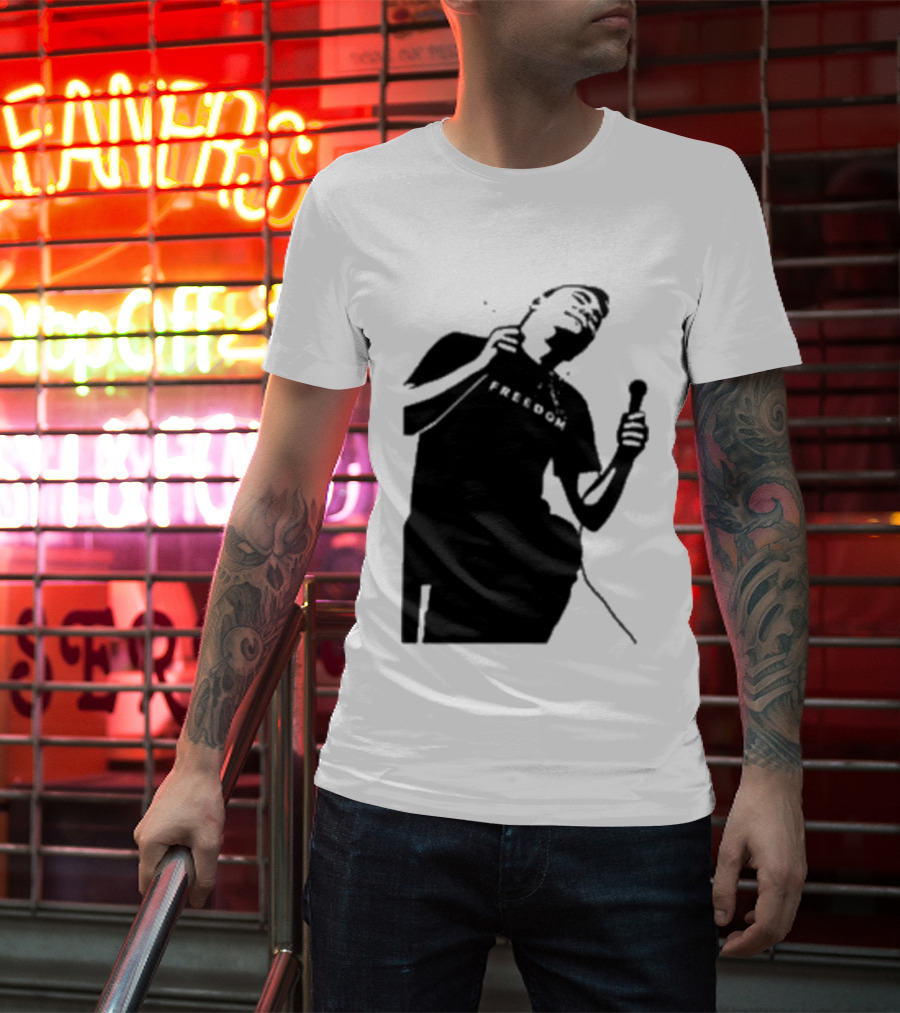 Charlie Kirk Shooting Freedom History Moment T-Shirt