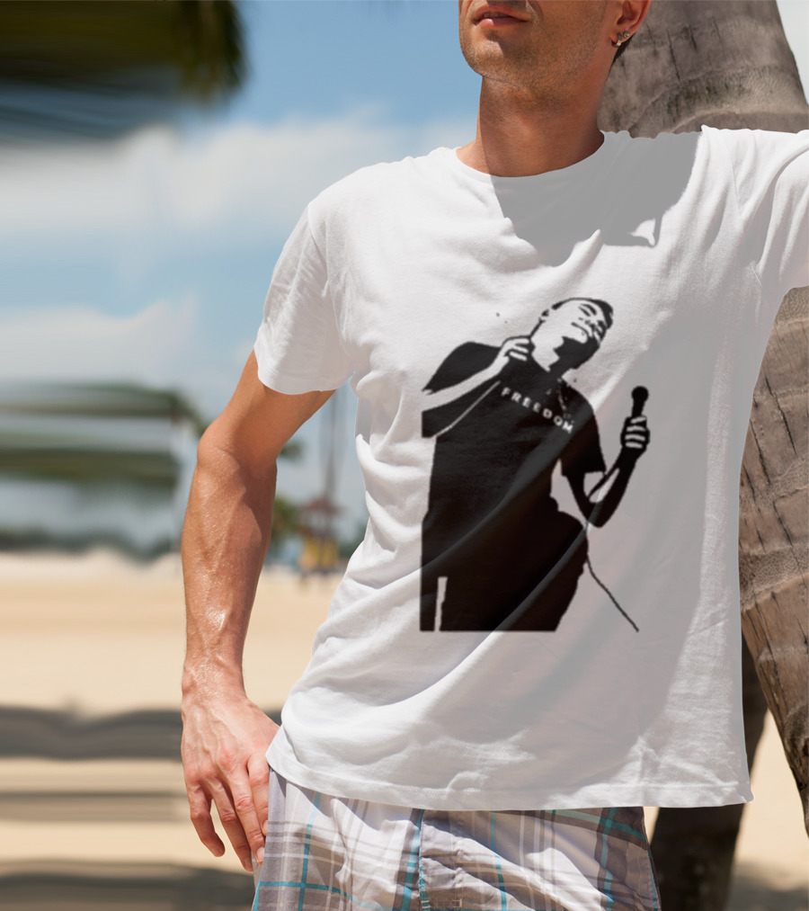 Charlie Kirk Shooting Freedom History Moment T-Shirt