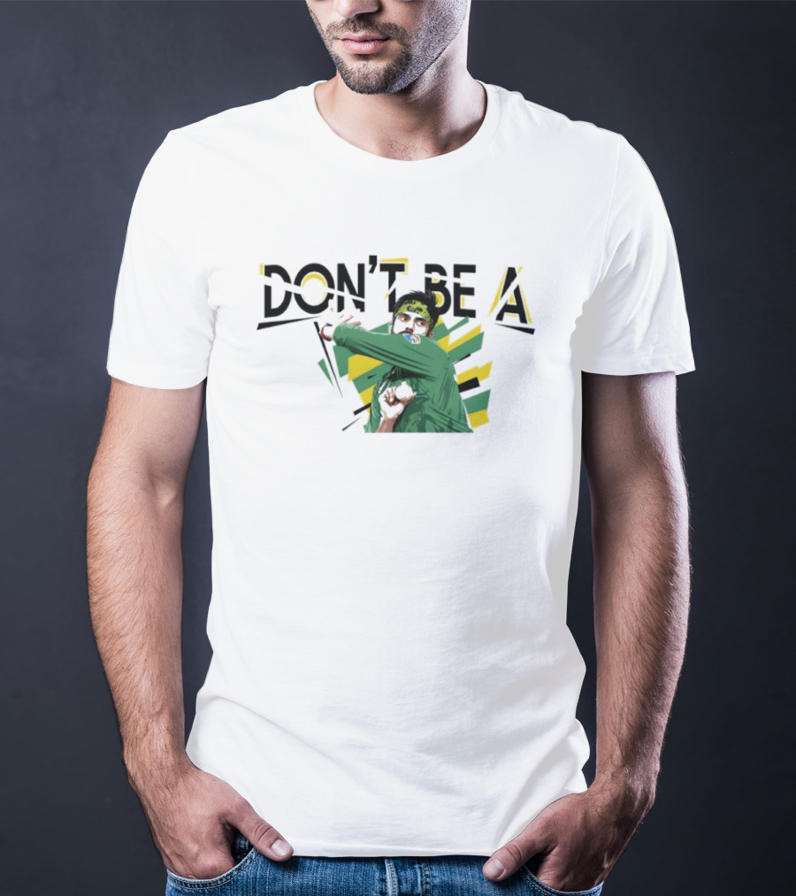 Babar Azam Don't Be A Cricket Player Action Pose T-Shirt