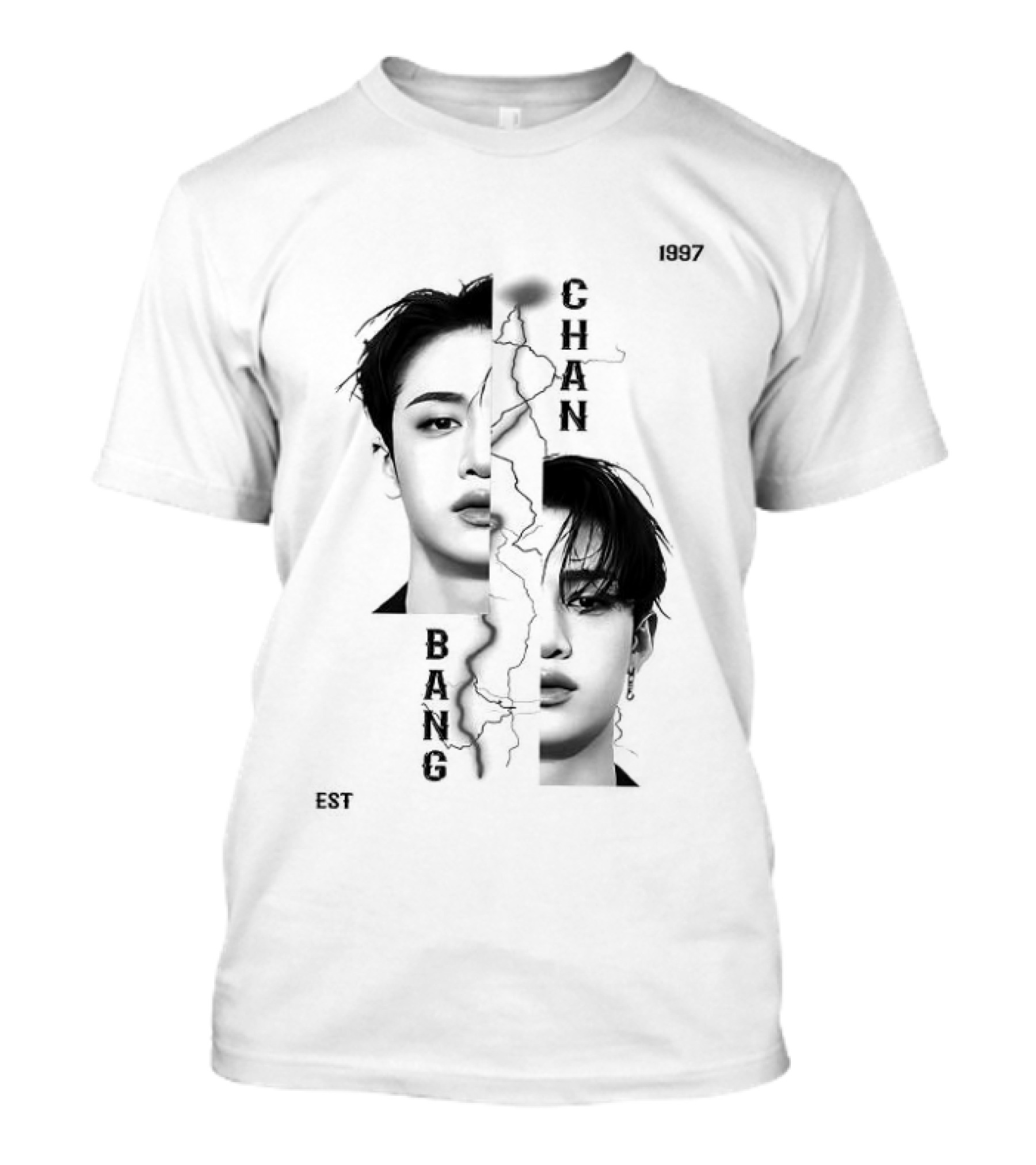 Bang Chan Est 1997 Face Lighting T-Shirt