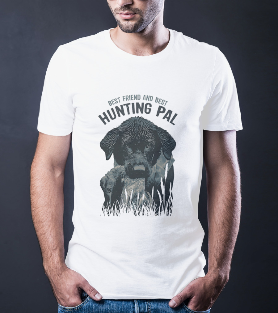 Best Friend And Best Hunting Pal Dog Retriever T-Shirt