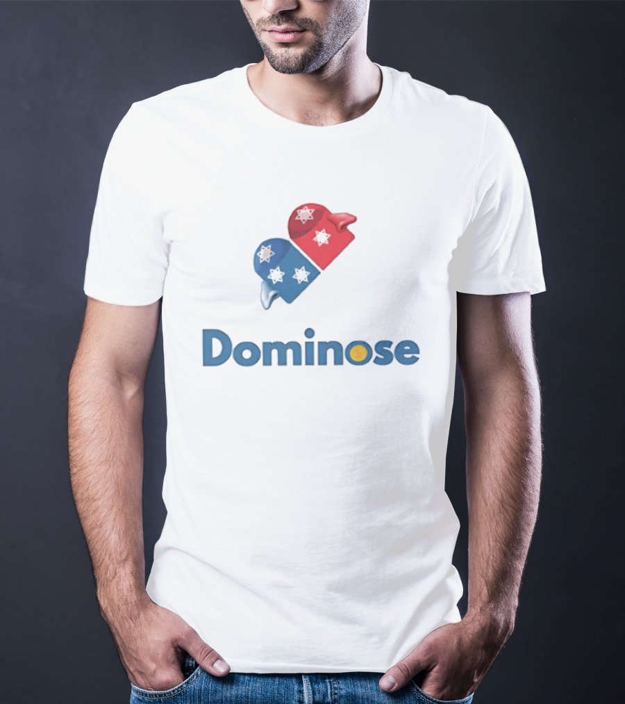 Dominose Pizza Logo Parody Fun Mashup T-Shirt