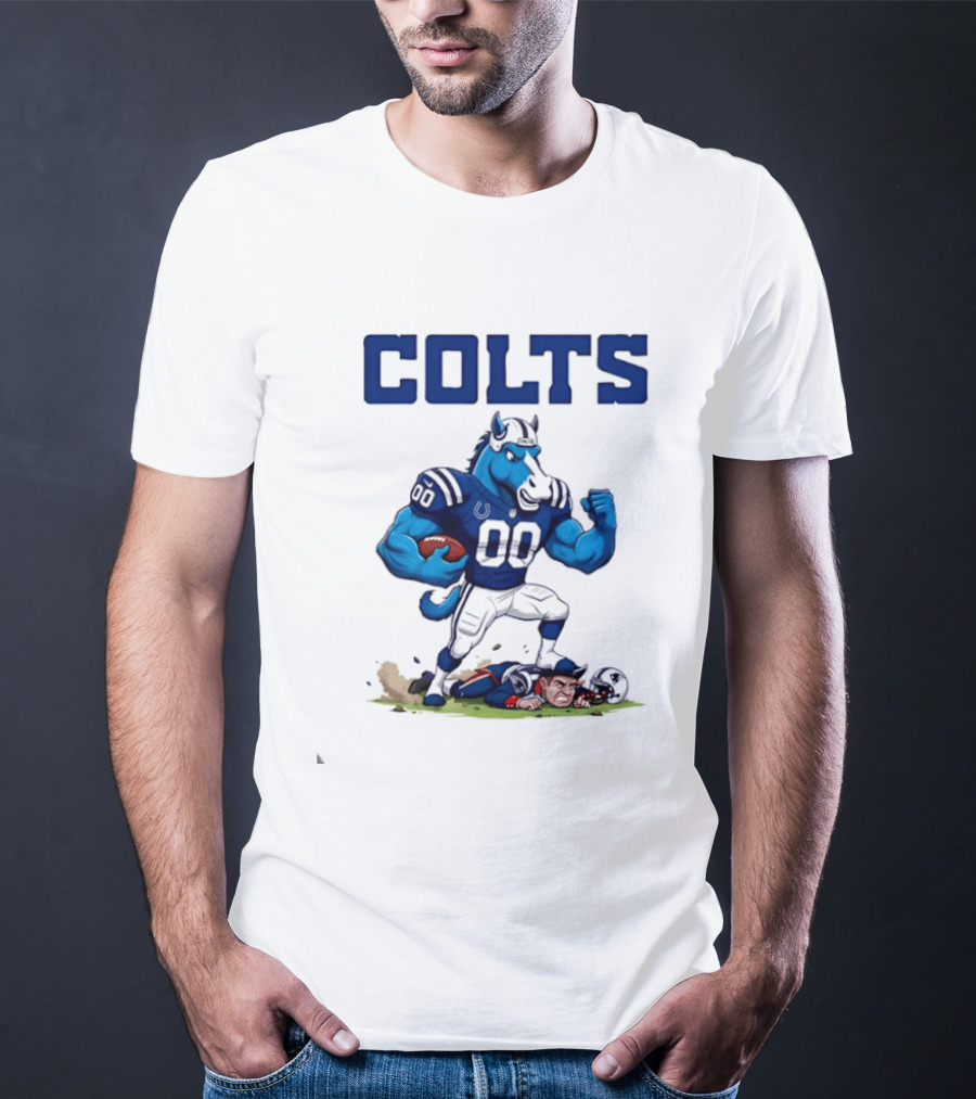 Indianapolis Colts Vs New England Patriots Beat Rivalries Colts Victory T-Shirt