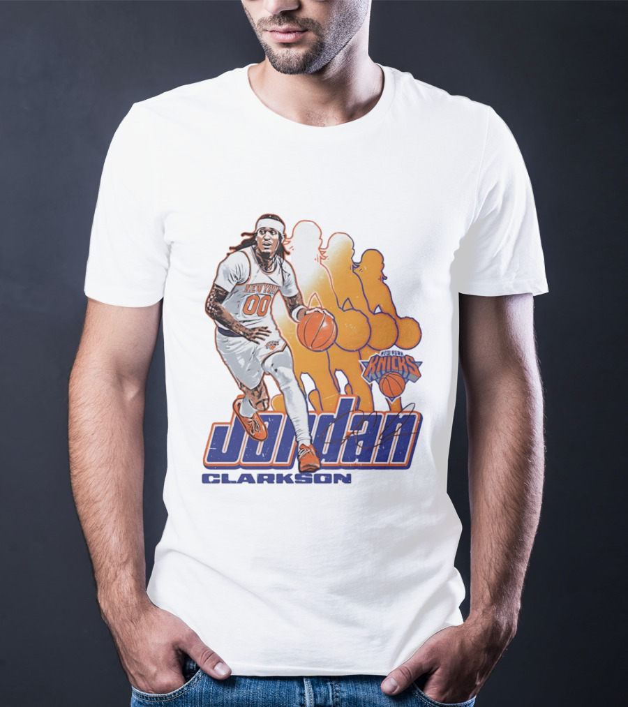 Jordan Clarkson New York Knicks Basketball Sports T-Shirt