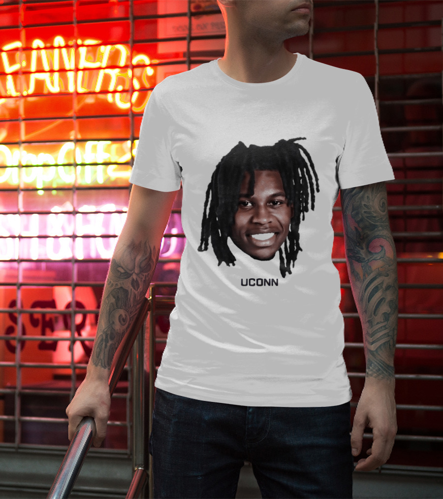 Malachi Smith Uconn Huskies Bobblehead T-Shirt