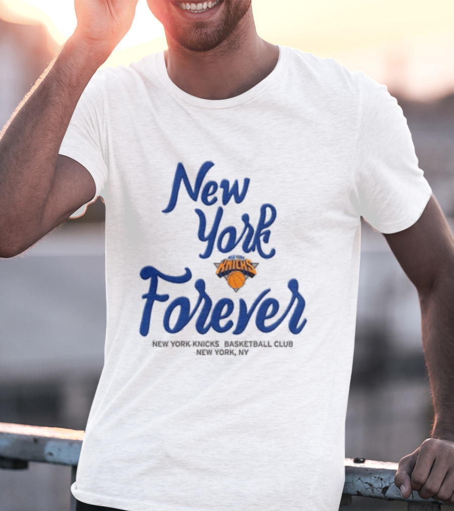 New York Knicks Forever Basketball Club Barfly Urban Knicks T-Shirt