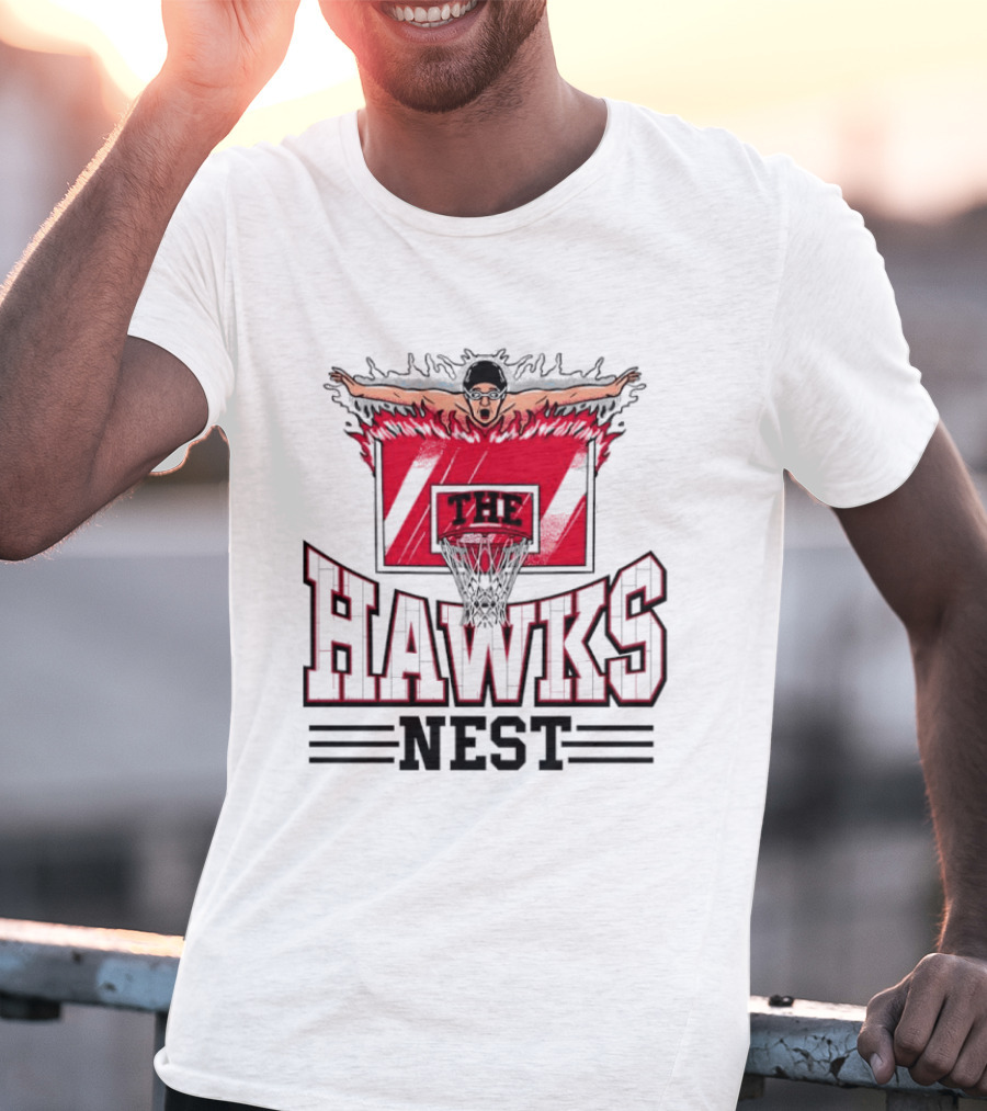 The Hawks Nest Basketball Swimming Combo T-Shirt