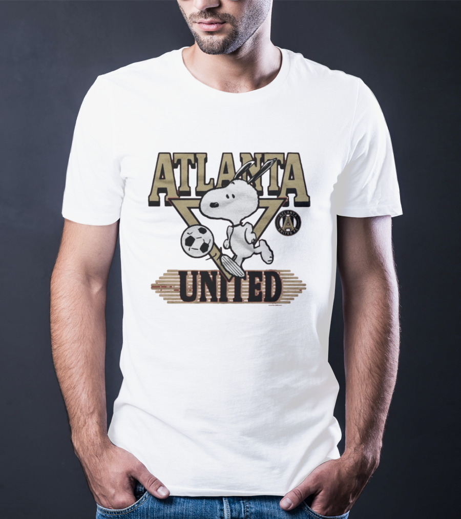 Atlanta United Snoopy Soccer Collaboration T-Shirt