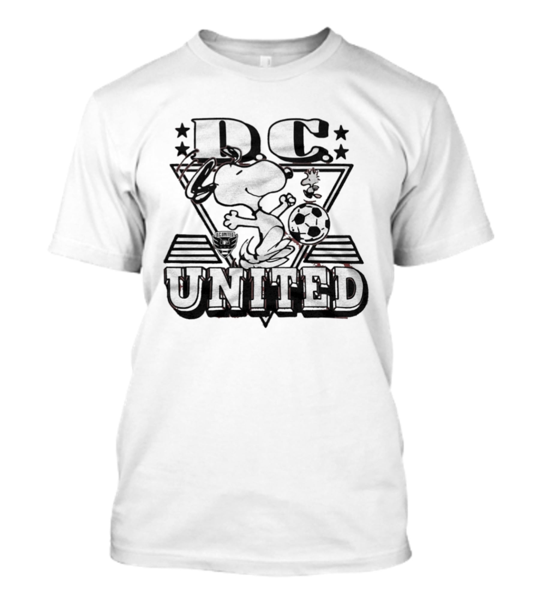 Peanuts Snoopy DC United Soccer Collaboration T-Shirt