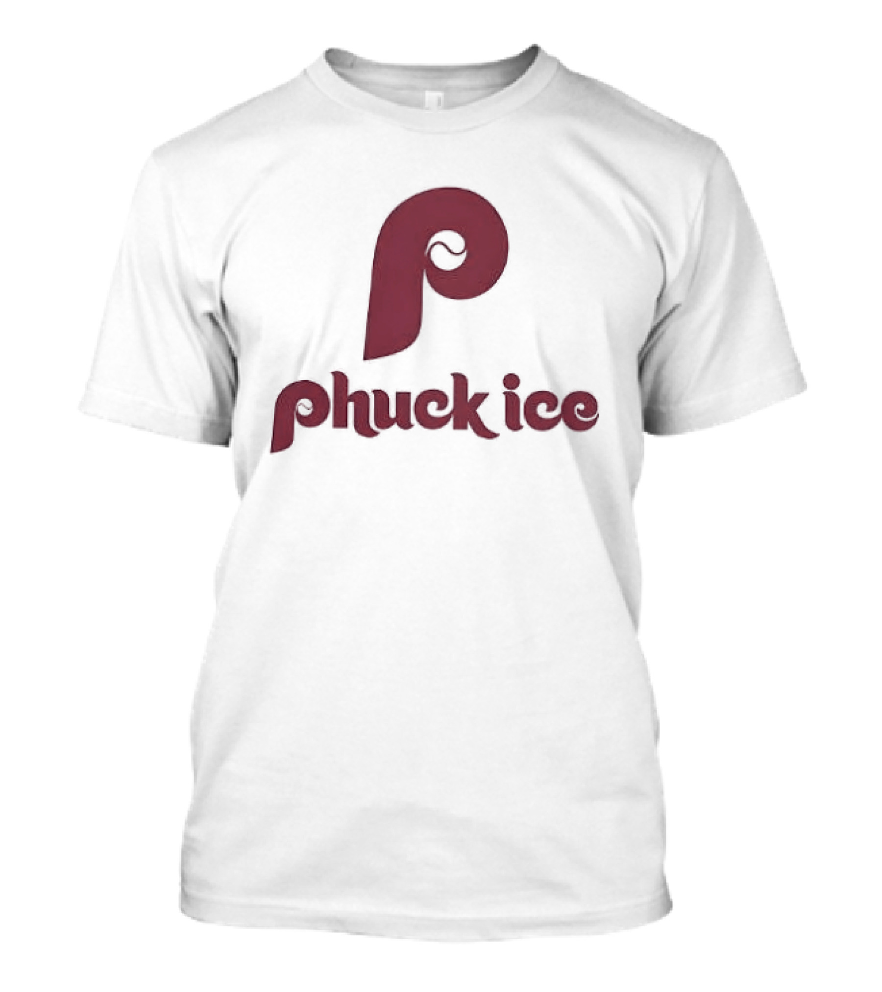 Phuck ICE Philadelphia Phillies Font T-Shirt
