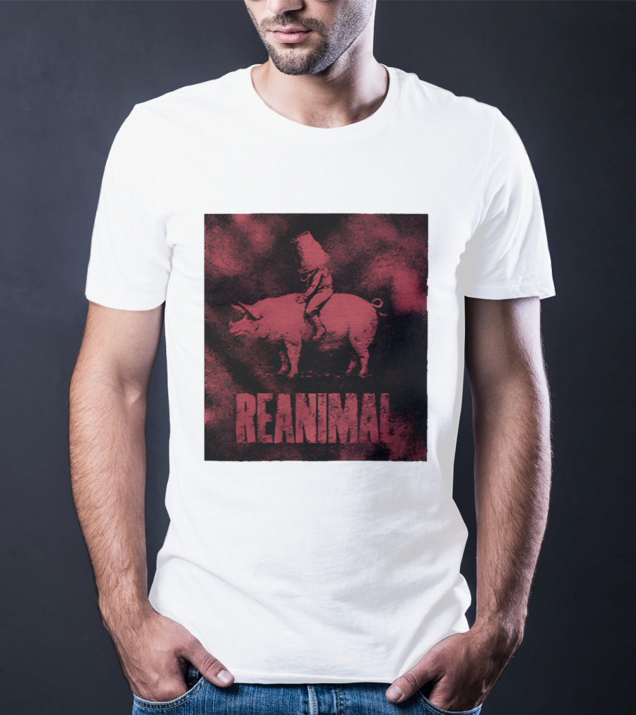 Reanimal Bucket Pig Rider Red T-Shirt