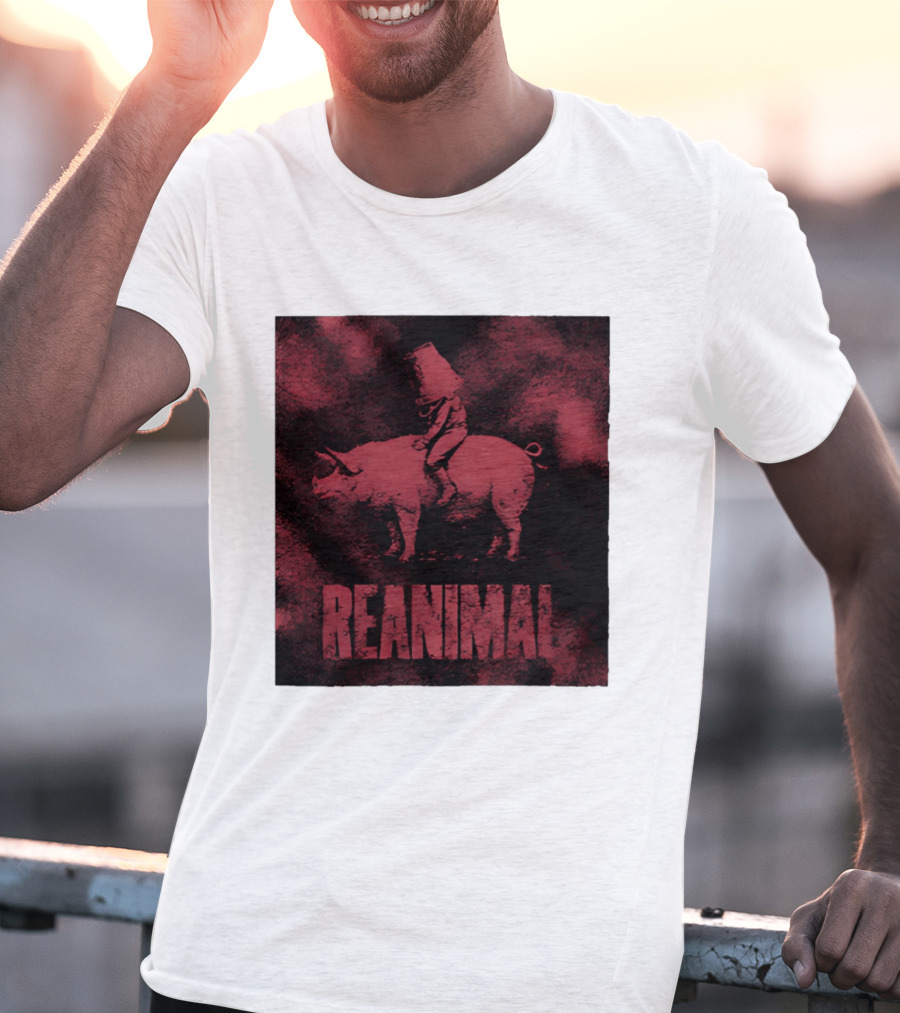 Reanimal Bucket Pig Rider Red T-Shirt
