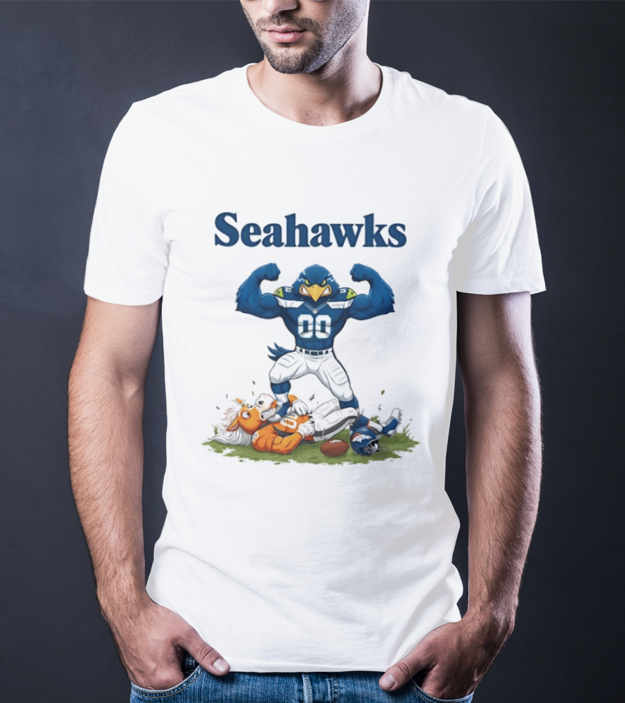 Seahawks Dominates Over Broncos Rivalry Victory T-Shirt