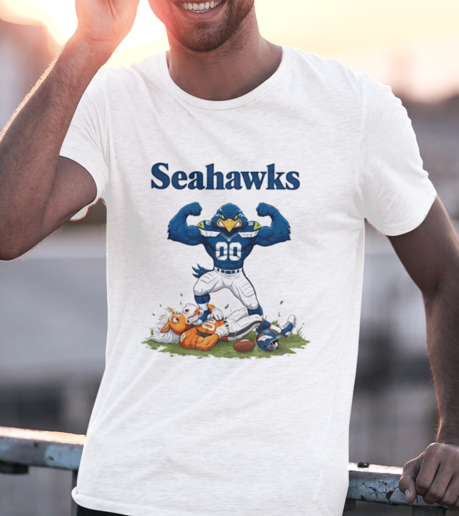 Seahawks Dominates Over Broncos Rivalry Victory T-Shirt