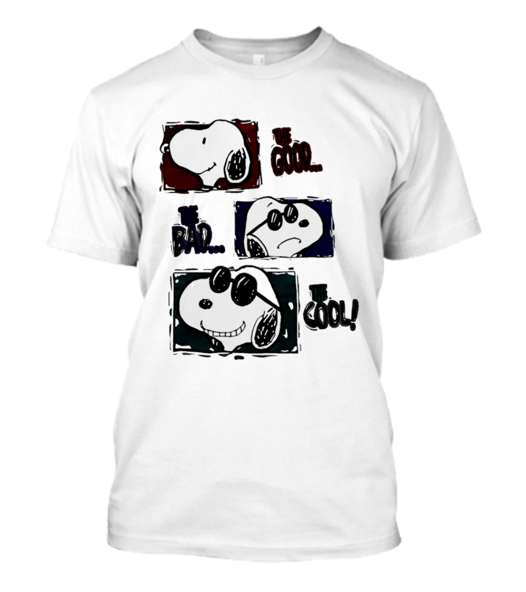 Snoopy The Good The Bad The T-Shirt