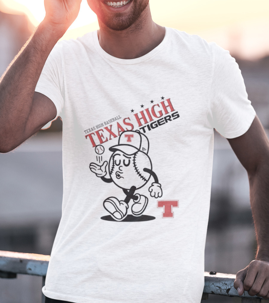 Texas High Tigers Baseball T-Shirt