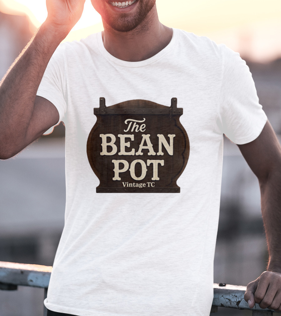 The Bean Pot Vintage TC Wood Sign T-Shirt