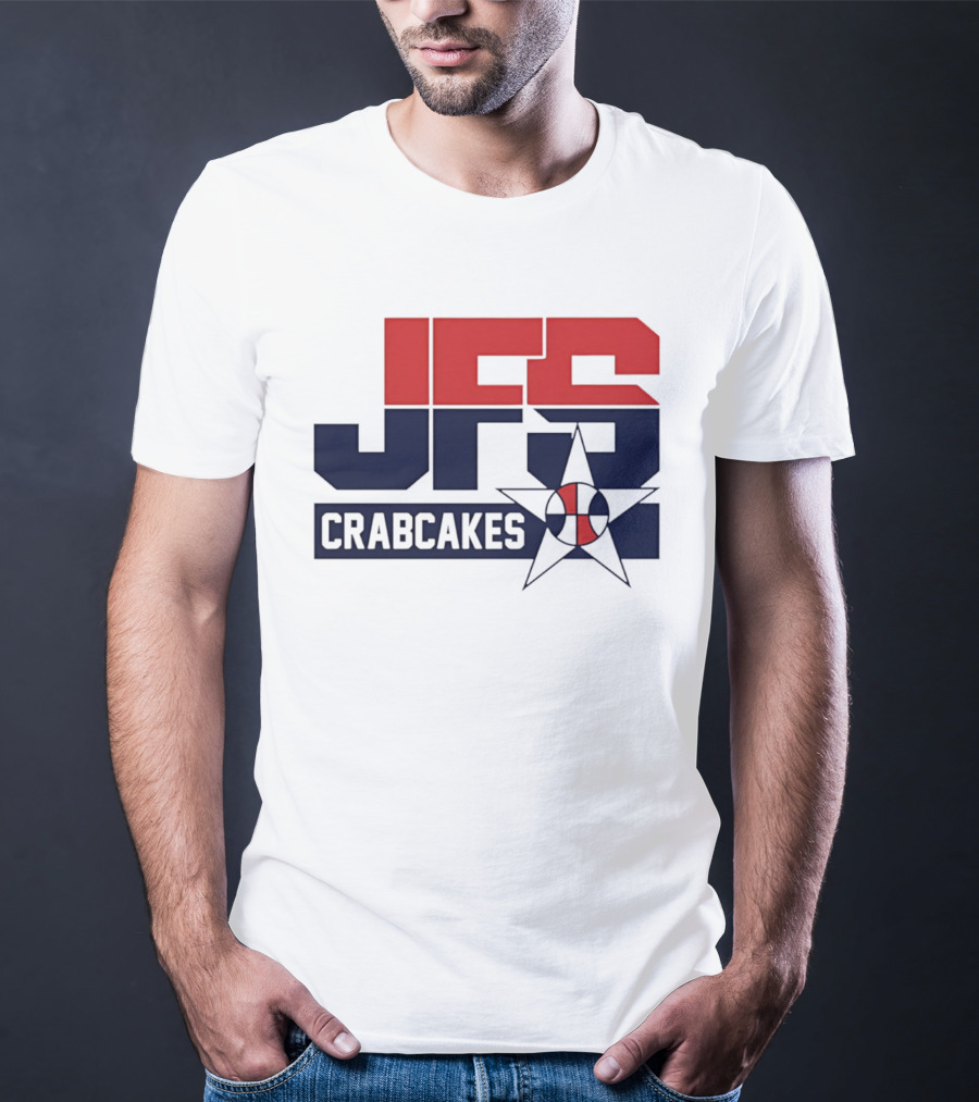 Tony Minadakis JFS Crabcakes Basketball Star T-Shirt