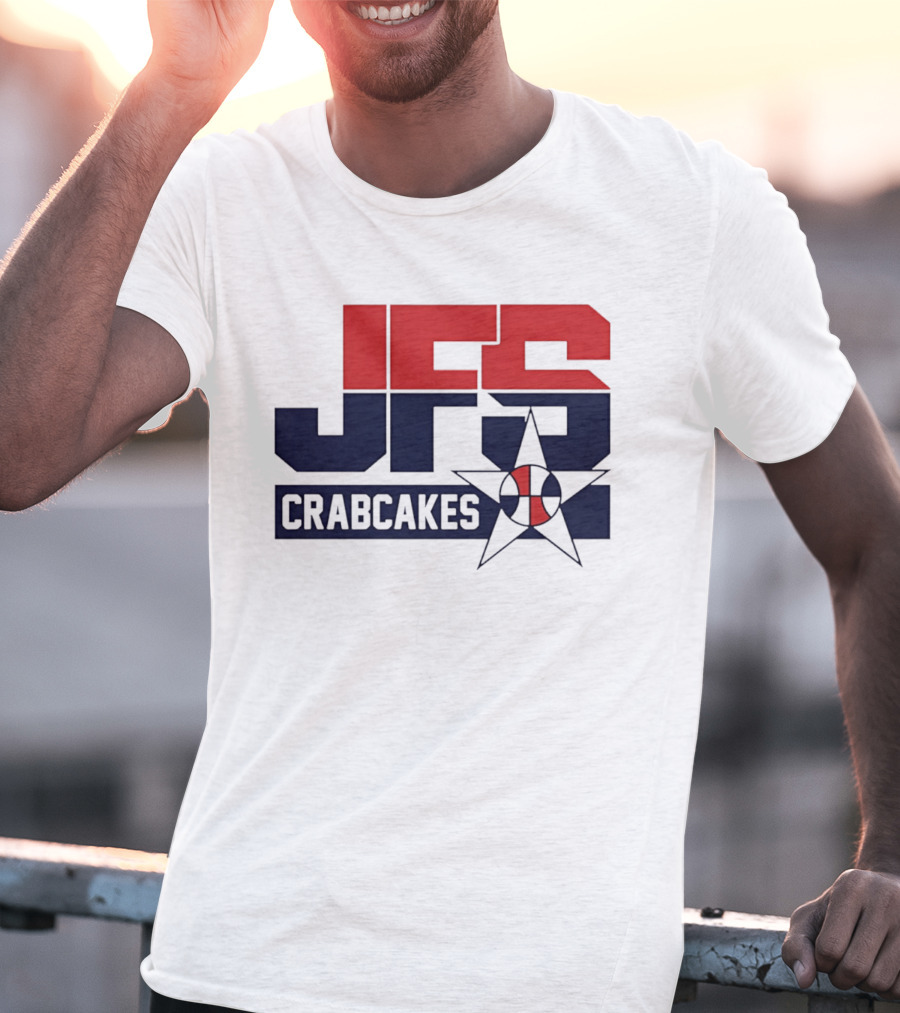 Tony Minadakis JFS Crabcakes Basketball Star T-Shirt