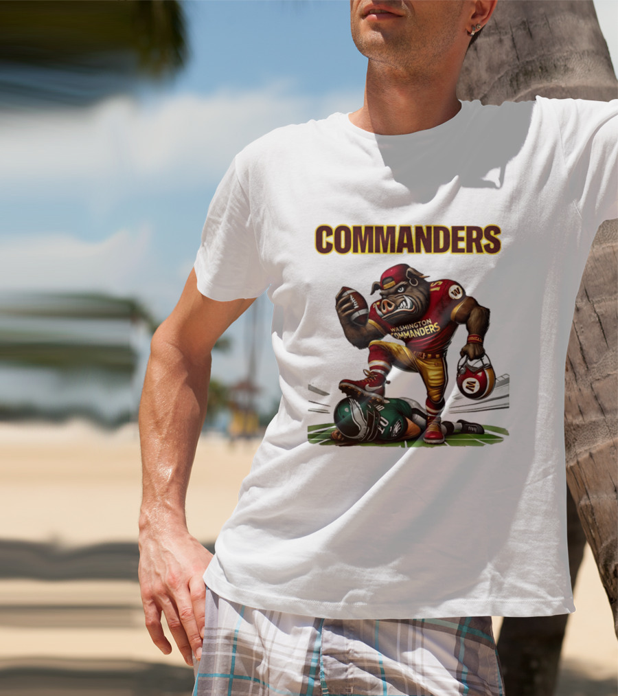 Washington Commanders Rivalry Victory Over Philadelphia Eagles T-Shirt