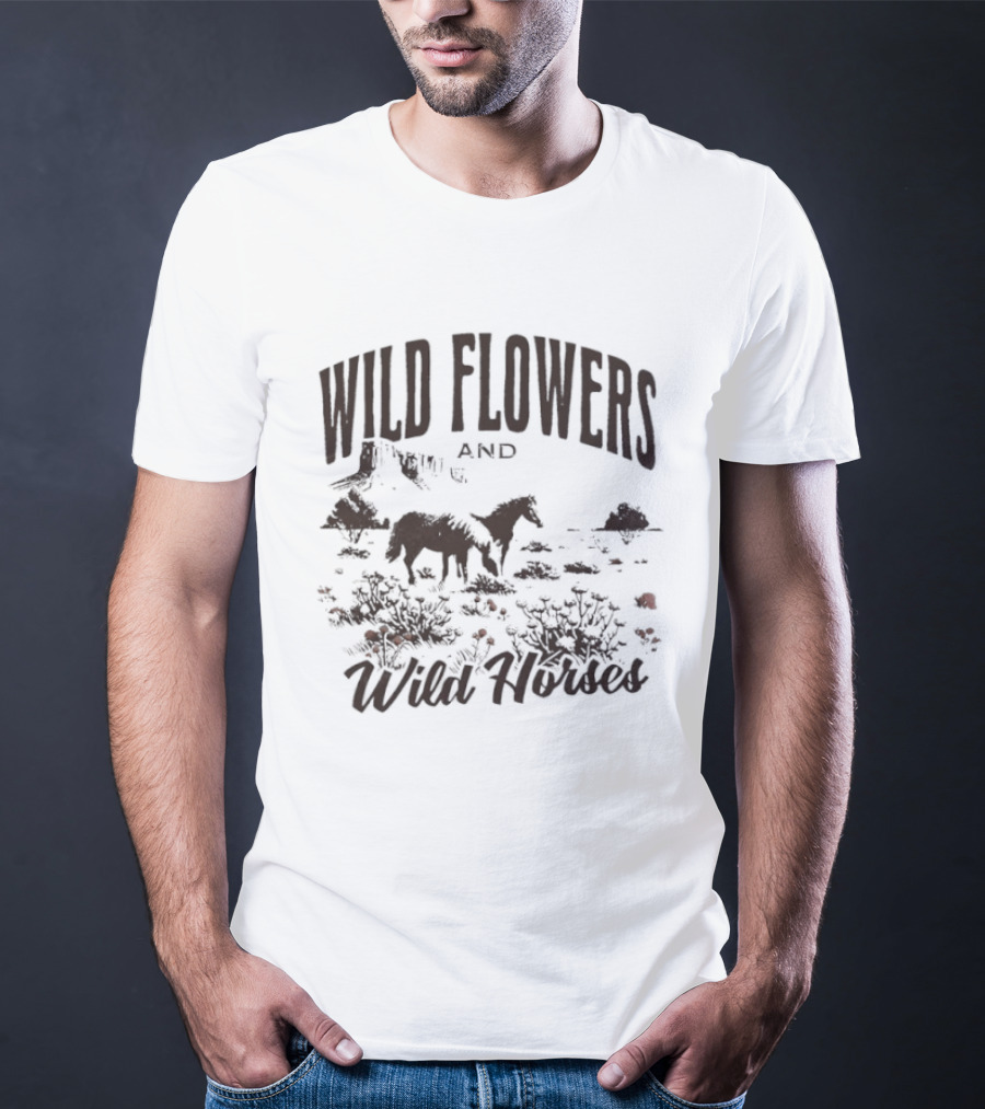 Wildflowers And Wild Horses Lainey Wilson T-Shirt