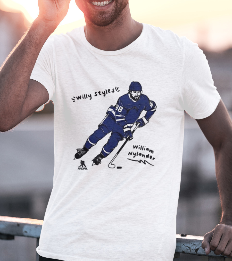 Toronto Maple Leafs Hockey Willy Styles William Nylander T-Shirt